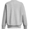 UNDER ARMOUR Essential OverSized Fleece Shirt Damen 012 - mod gray light heather/white XS