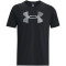 UNDER ARMOUR Big Logo Fill T-Shirt Herren 001 - black/pitch gray/halo gray M