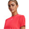 UNDER ARMOUR Challenger Pro Trainingsshirt Damen 628 - beta/white XS