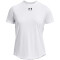 UNDER ARMOUR Challenger Pro Trainingsshirt Damen 100 - white/black XL