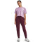 UNDER ARMOUR Rival Fleece Jogginghose Damen 600 - dark maroon/white M