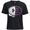 UNDER ARMOUR Make All Day HeavyWeight T-Shirt Damen 001 - black/white/white L