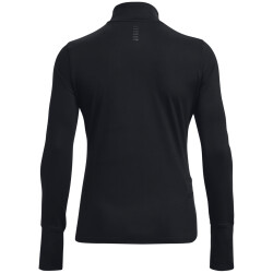UNDER ARMOUR Qualifier Run 1/2-Zip Laufshirt Damen 001 - black/reflective M