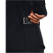 UNDER ARMOUR Qualifier Run 1/2-Zip Laufshirt Damen 001 - black/reflective L
