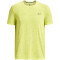 UNDER ARMOUR Seamless Ripple Trainingsshirt Herren 743 - lime yellow/marine od green M