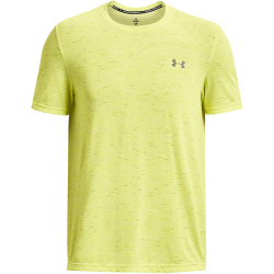 UNDER ARMOUR Seamless Ripple Trainingsshirt Herren 743 - lime yellow/marine od green L