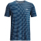 UNDER ARMOUR Seamless Ripple Trainingsshirt Herren 426 - varsity blue/blizzard M