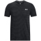 UNDER ARMOUR Seamless Ripple Trainingsshirt Herren 001 - black/mod gray XL