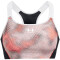 UNDER ARMOUR HeatGear High Print Sport-BH Damen 628 - beta/black M