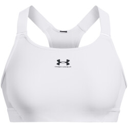 UNDER ARMOUR HeatGear High Sport-BH Damen 100 - white/jet...