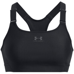 UNDER ARMOUR HeatGear High Sport-BH Damen 001 - black/jet...