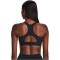 UNDER ARMOUR HeatGear High Sport-BH Damen 001 - black/jet gray XS