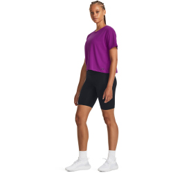 UNDER ARMOUR Motion T-Shirt Damen 573 - mystic magenta/black XL