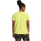 UNDER ARMOUR Rush Energy 2.0 Trainingsshirt Damen 743 - lime yellow/black XS