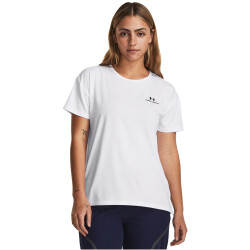 UNDER ARMOUR Rush Energy 2.0 Trainingsshirt Damen 100 - white/black XS