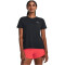 UNDER ARMOUR Rush Energy 2.0 Trainingsshirt Damen 001 - black/pitch gray M