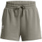 UNDER ARMOUR Rival Terry Shorts Damen 504 - grove green/white S