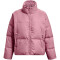 UNDER ARMOUR ColdGear Infrared Down Puffer Daunenjacke Damen 697 - pink elixir/pink elixir S