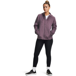 UNDER ARMOUR Essentials Swacket Jacke Damen 500 - misty purple/pink elixir/misty purple M