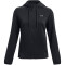 UNDER ARMOUR Essentials Swacket Jacke Damen 001 - black/black/pitch gray 44
