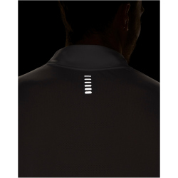 UNDER ARMOUR Seamless Stride 1/4-Zip Laufshirt Herren 100 - white/reflective M