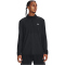 UNDER ARMOUR Seamless Stride 1/4-Zip Laufshirt Herren 001 - black/reflective S