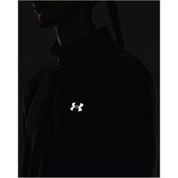 UNDER ARMOUR Seamless Stride 1/4-Zip Laufshirt Herren 001 - black/reflective M