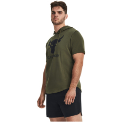 UNDER ARMOUR Project Rock Terry kurzarm Hoodie Herren 390...