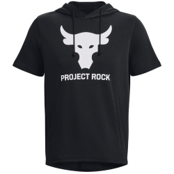 UNDER ARMOUR Project Rock Terry kurzarm Hoodie Herren 001...