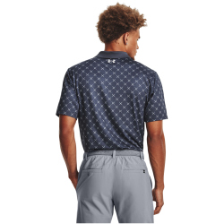 UNDER ARMOUR Performance 3.0 Printed Golf-Poloshirt Herren 044 - downpour gray/halo gray S