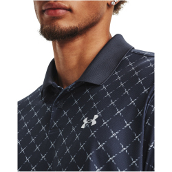 UNDER ARMOUR Performance 3.0 Printed Golf-Poloshirt Herren 044 - downpour gray/halo gray M