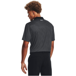 UNDER ARMOUR Performance 3.0 Printed Golf-Poloshirt Herren 003 - black/halo gray M
