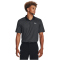 UNDER ARMOUR Performance 3.0 Printed Golf-Poloshirt Herren 003 - black/halo gray M