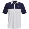 UNDER ARMOUR Performance 3.0 Color Block Poloshirt Herren 100 - white/midnight navy/white XL