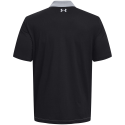 UNDER ARMOUR Performance 3.0 Color Block Poloshirt Herren 035 - steel/black/steel S