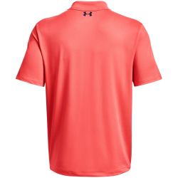 UNDER ARMOUR Performance 3.0 Golf-Poloshirt Herren 690 - venom red/midnight navy M
