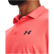 UNDER ARMOUR Performance 3.0 Golf-Poloshirt Herren 690 - venom red/midnight navy M
