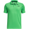 UNDER ARMOUR Performance Poloshirt Jungen 316 - green screen/midnight navy S (127-137 cm)