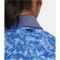 UNDER ARMOUR Playoff Printed Poloshirt Damen 480 - hushed blue/water/metallic silver XS