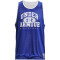 UNDER ARMOUR Baseline wendbares Basketballtrikot Herren 400 - royal/white/royal M