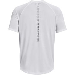 UNDER ARMOUR Tech Reflective Trainingsshirt Herren 100 - white/reflective XXL