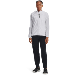 UNDER ARMOUR OutRun the Storm wasserabweisende Laufjacke Damen 100 - white/white/reflective L