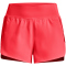 UNDER ARMOUR Flex Woven 2in1 Shorts Damen 628 - beta/black/beta XS