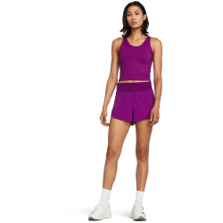 UNDER ARMOUR Flex Woven 2in1 Shorts Damen 573 - mystic magenta/rebel pink/mystic magenta XS