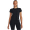 UNDER ARMOUR Iso-Chill Laser T-Shirt Damen 001 - black/black/reflective M