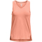 UNDER ARMOUR Iso-Chill Laser Lauf-Tanktop Damen 963 - bubble peach/bubble peach/reflective S
