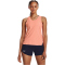 UNDER ARMOUR Iso-Chill Laser Lauf-Tanktop Damen 963 - bubble peach/bubble peach/reflective S