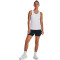 UNDER ARMOUR Iso-Chill Laser Lauf-Tanktop Damen 100 - white/white/reflective S