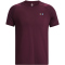 UNDER ARMOUR RUSH Vent kurzarm Trainingsshirt Herren 600 - dark maroon/black S