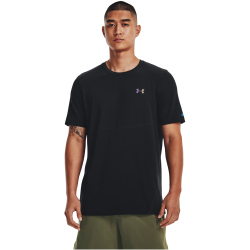 UNDER ARMOUR Rush Seamless Legacy Trainingsshirt Herren 001 - black/black XXL